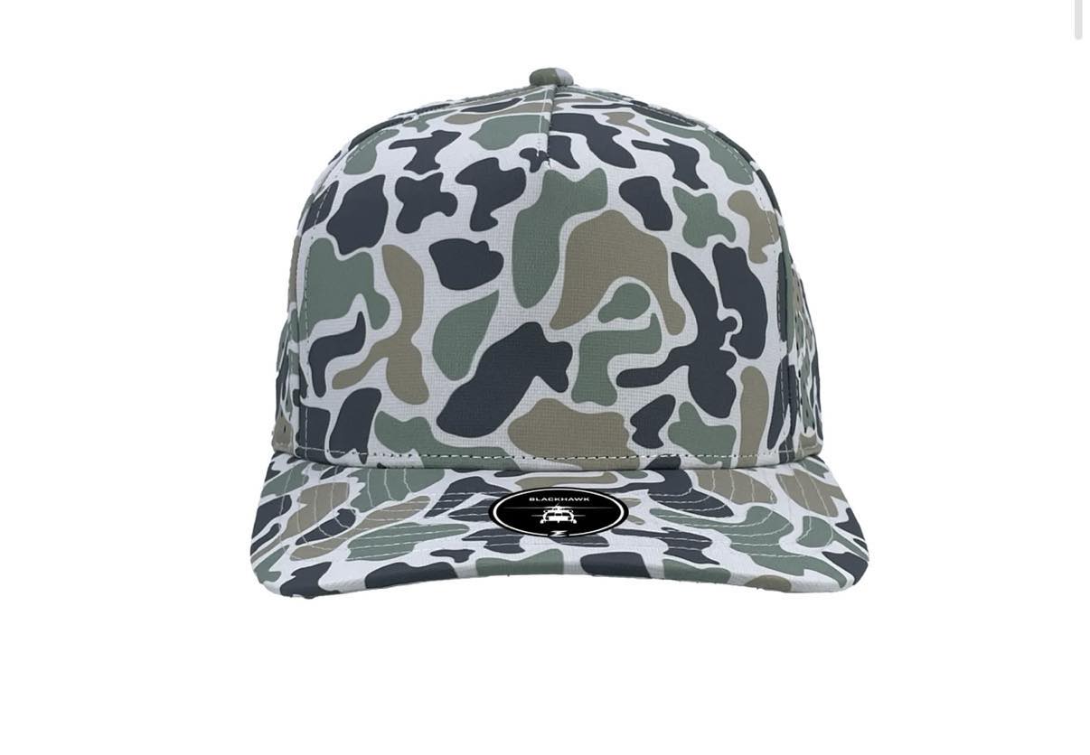 JUNGLE CAMO 7 PANEL SNAPBACK